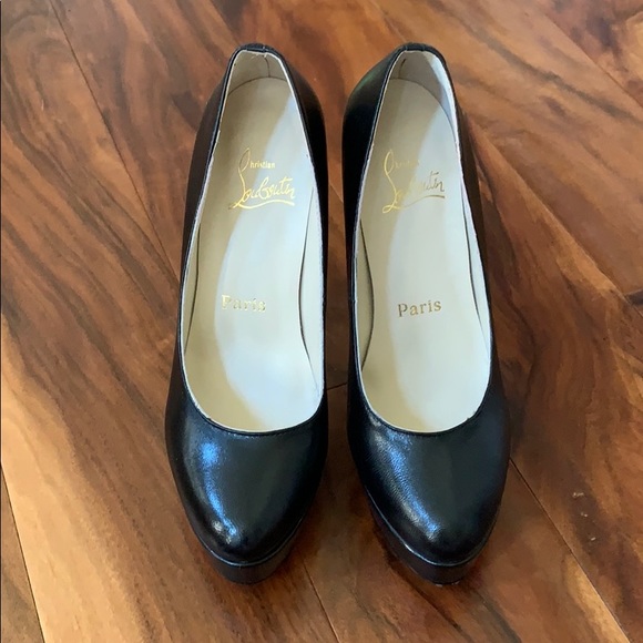 Black Christian Louboutin Heels - Picture 2 of 10